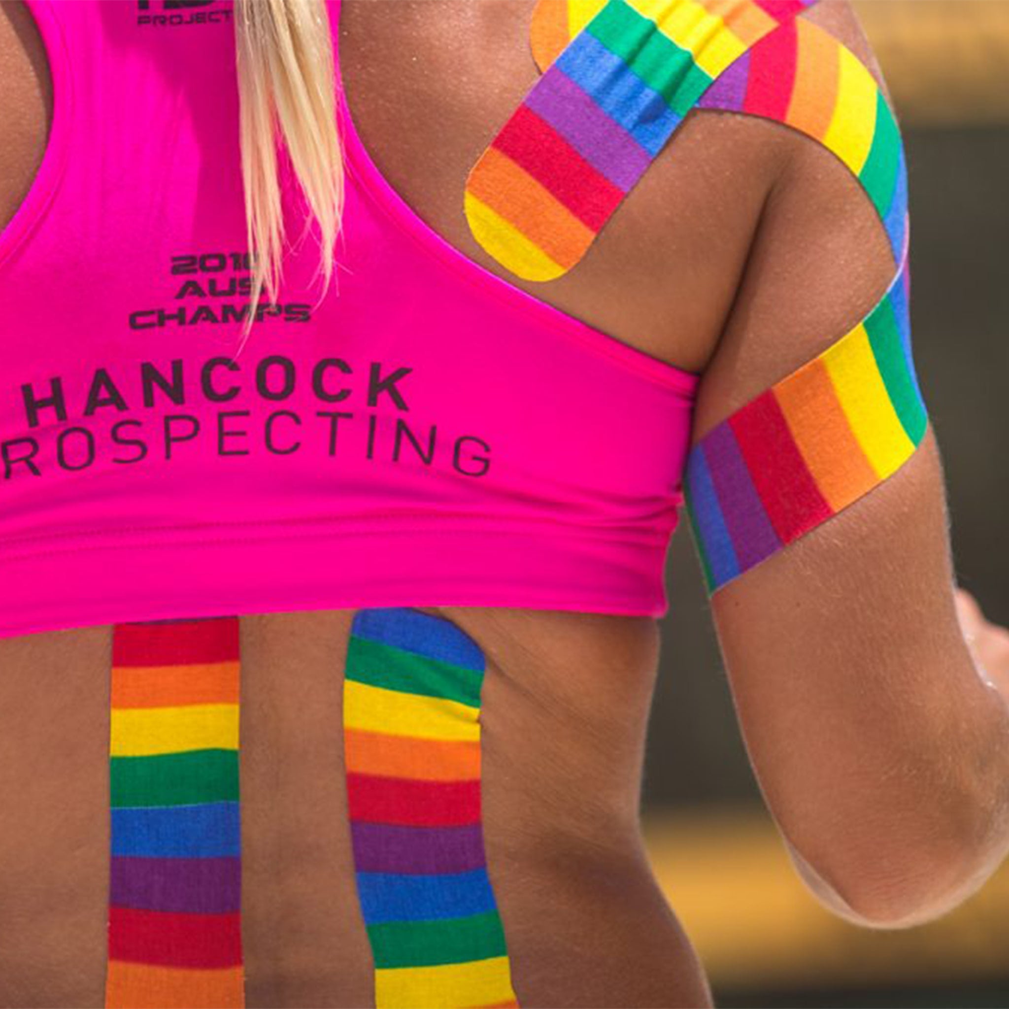 RockTape Kinesiologie-Tape 5cm x 5m Rainbow
