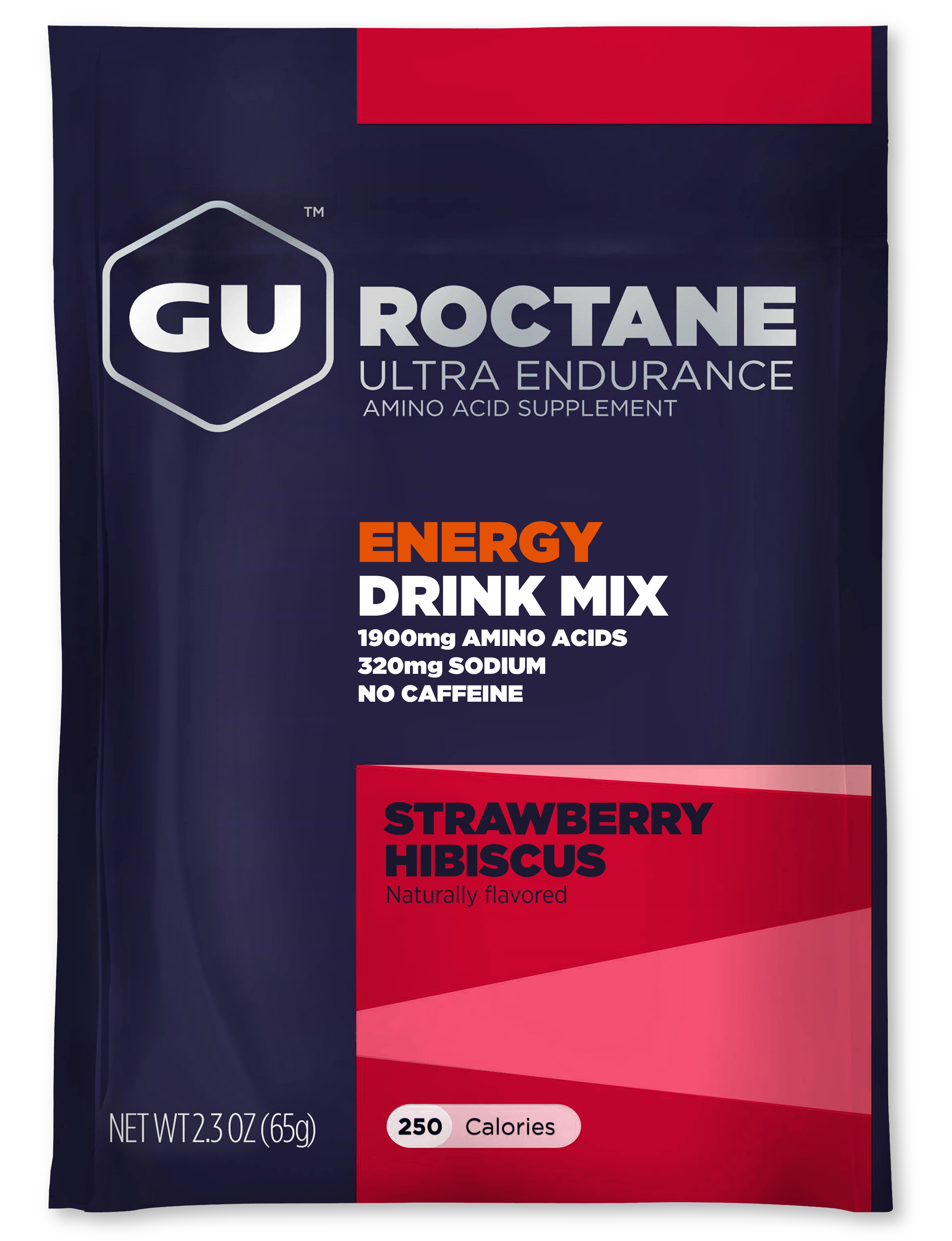 GU Energy Drink Roctane Strawberry Hibiscus (10x65g) MHD WARE