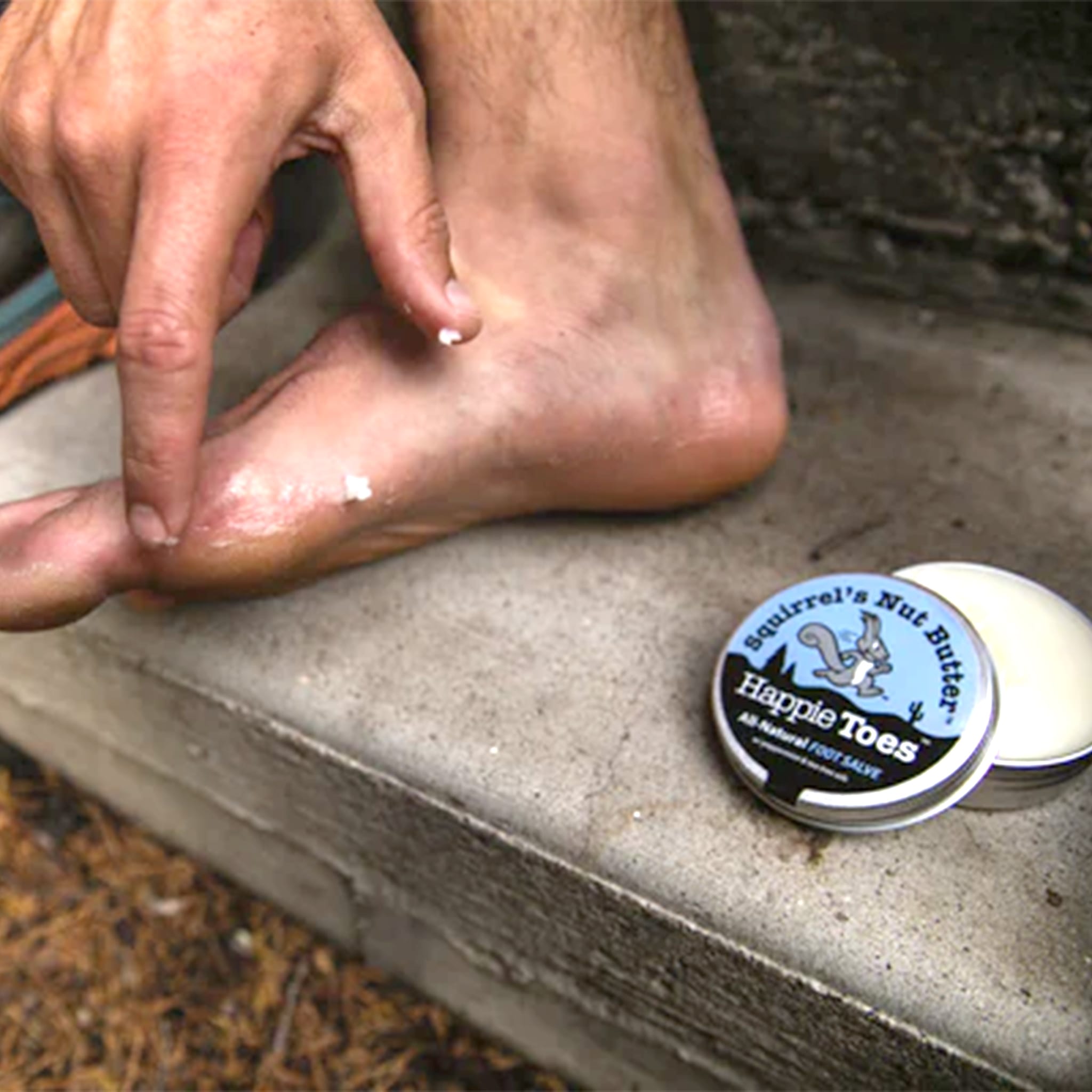 Squirrel's Nut Butter Happie Toes Fußsalbe (56g)