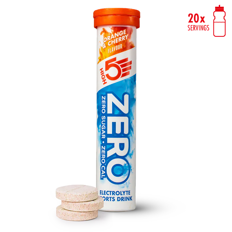 High5 ZERO Elektrolyttabletten Orange & Cherry (20 Tabs)
