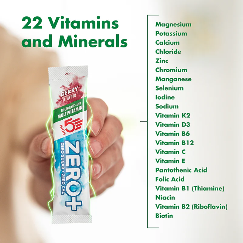 High5 Zero+ Multivitamin Elektrolyt 16 x 9 Gramm Citrus