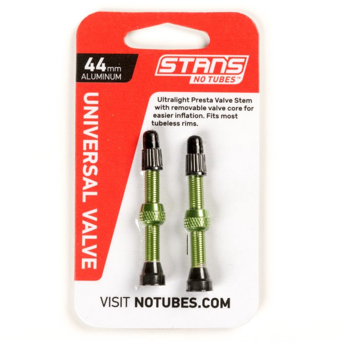 Stan's Tubeless Ventilset ALU Presta 44 mm (Grün)