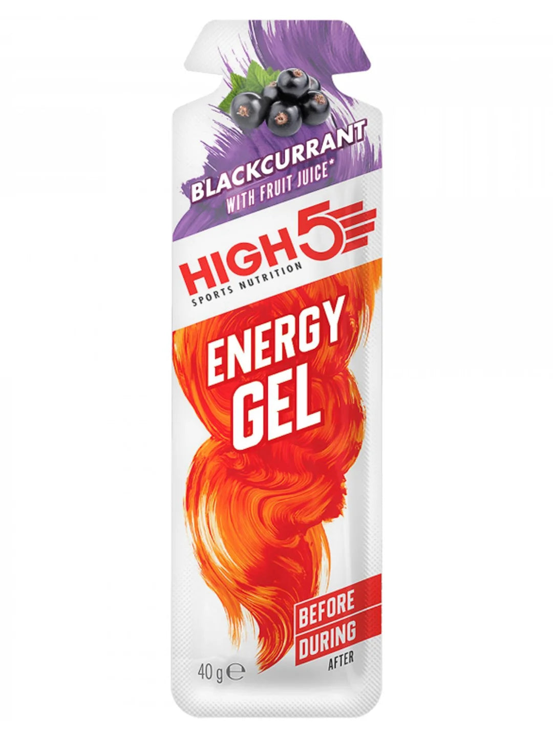 High5 Energy Gel Blackcurrant 40 g x 140 St. MHD-WARE Karton
