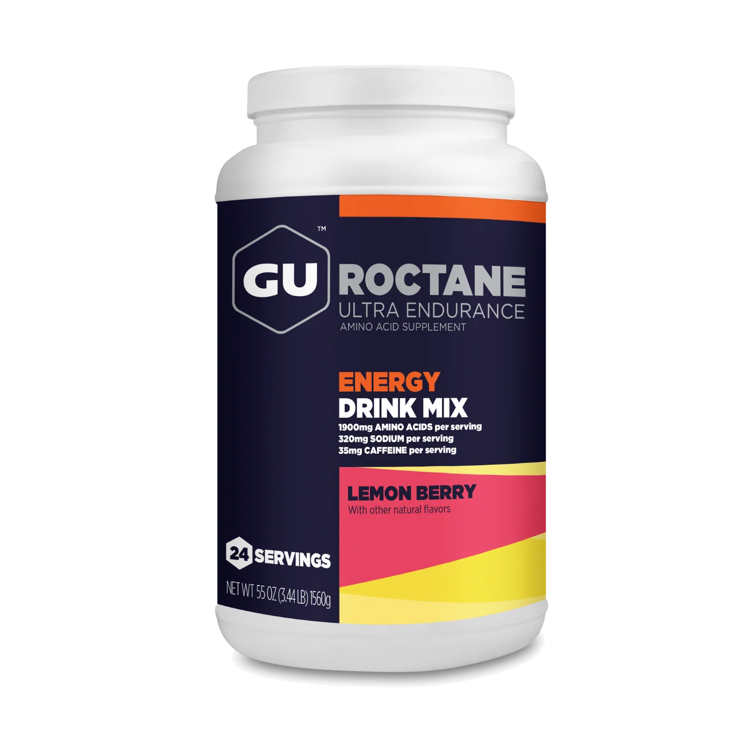 GU Energy Drink Roctane Lemon Berry Koffein 1560g