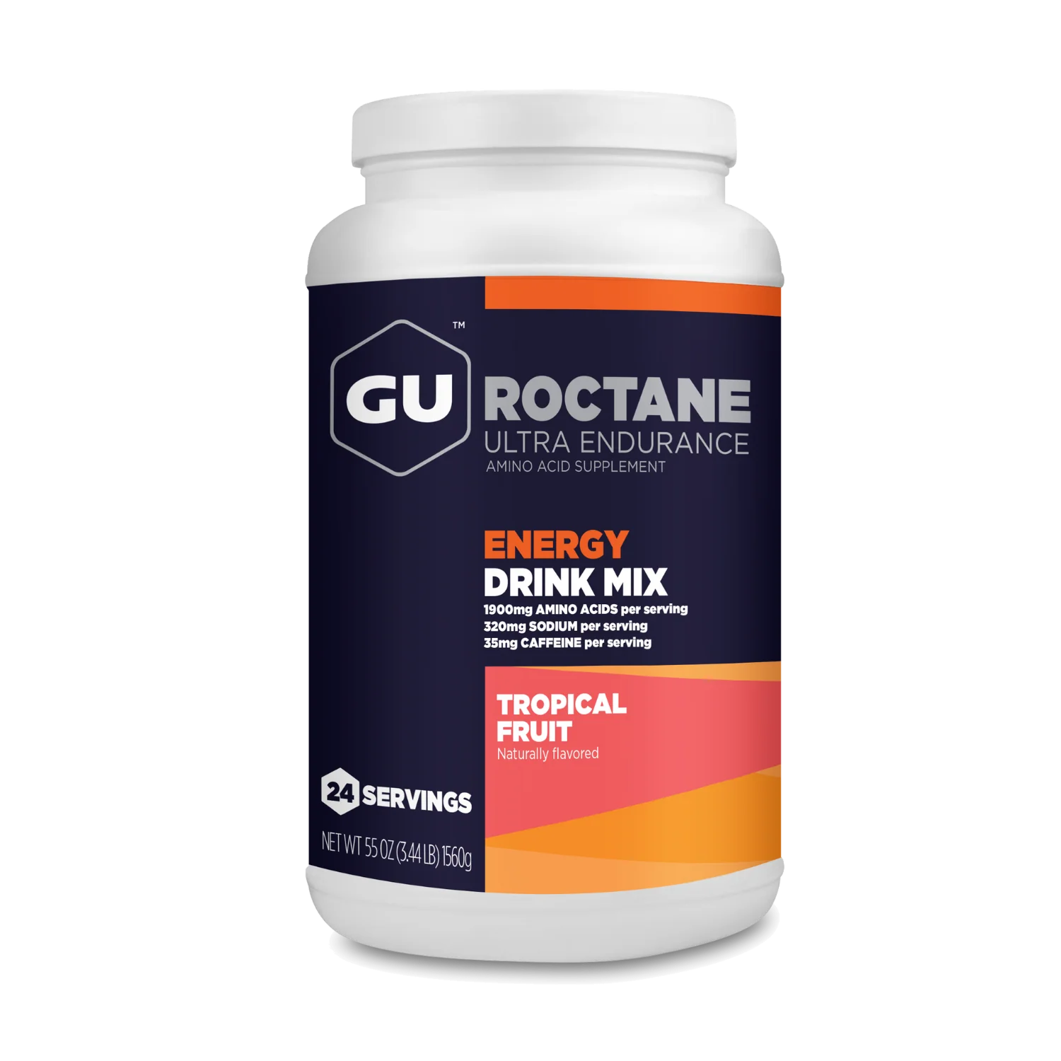 GU Energy Drink Roctane Tropical Fruit Koffein 1560g