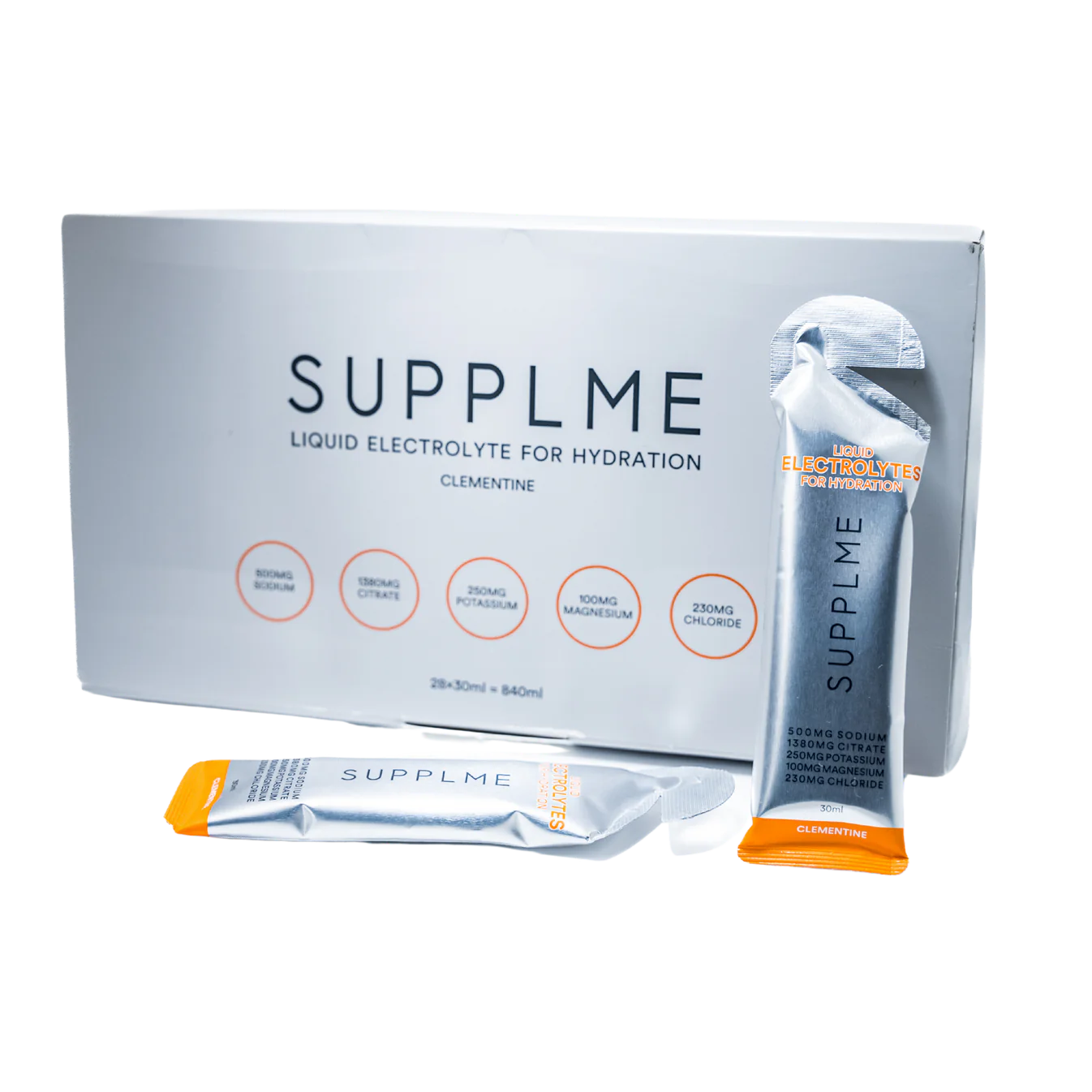 SupplMe Liquid Elektrolyte 30 ml (Packung mit 28 Stück)