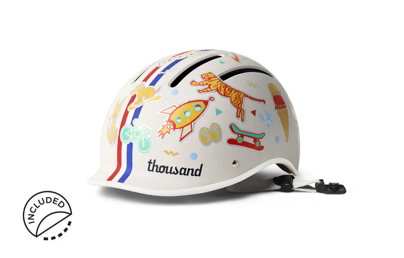 Thousand Jr. Kinderhelm – Speedway Creme