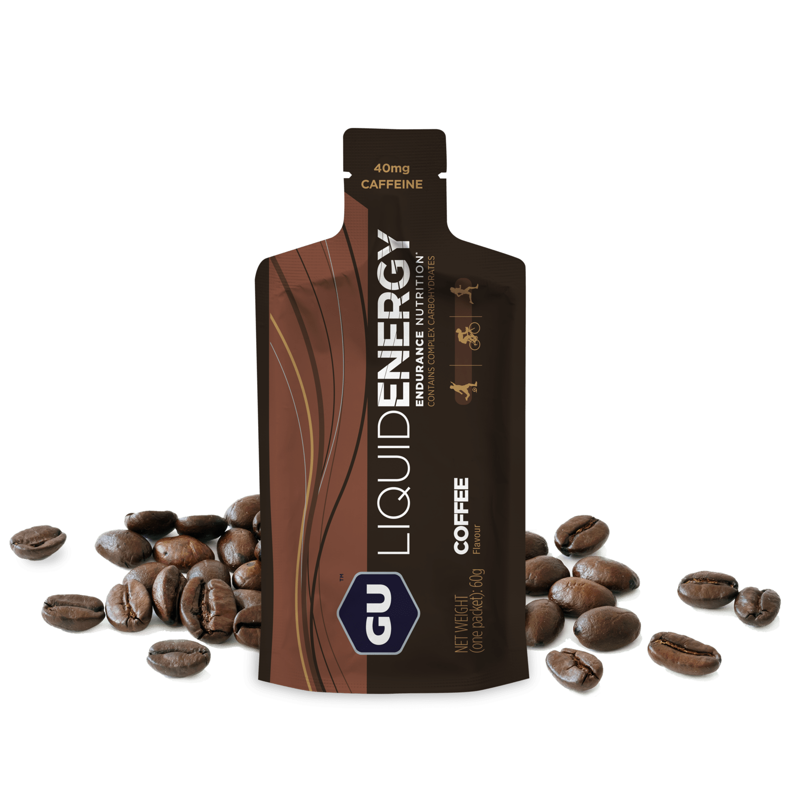 GU Energy Energiegel Liquid Coffee 60g (12er-Pack)