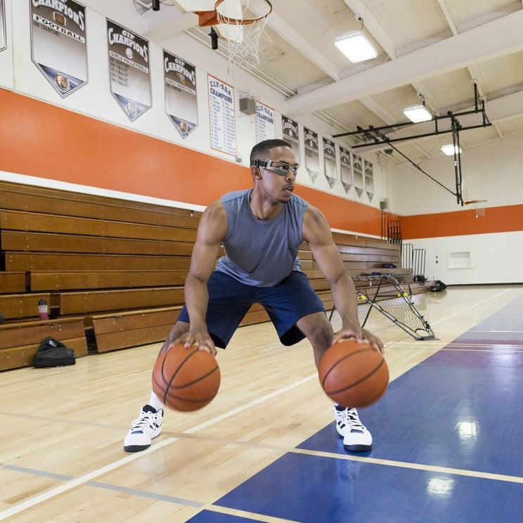 SKLZ Court Vision Dribblebrille (Schwarz/Grau)