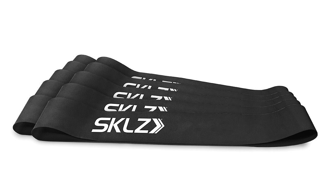 SKLZ Minibänder Schwarz (10er Pack)