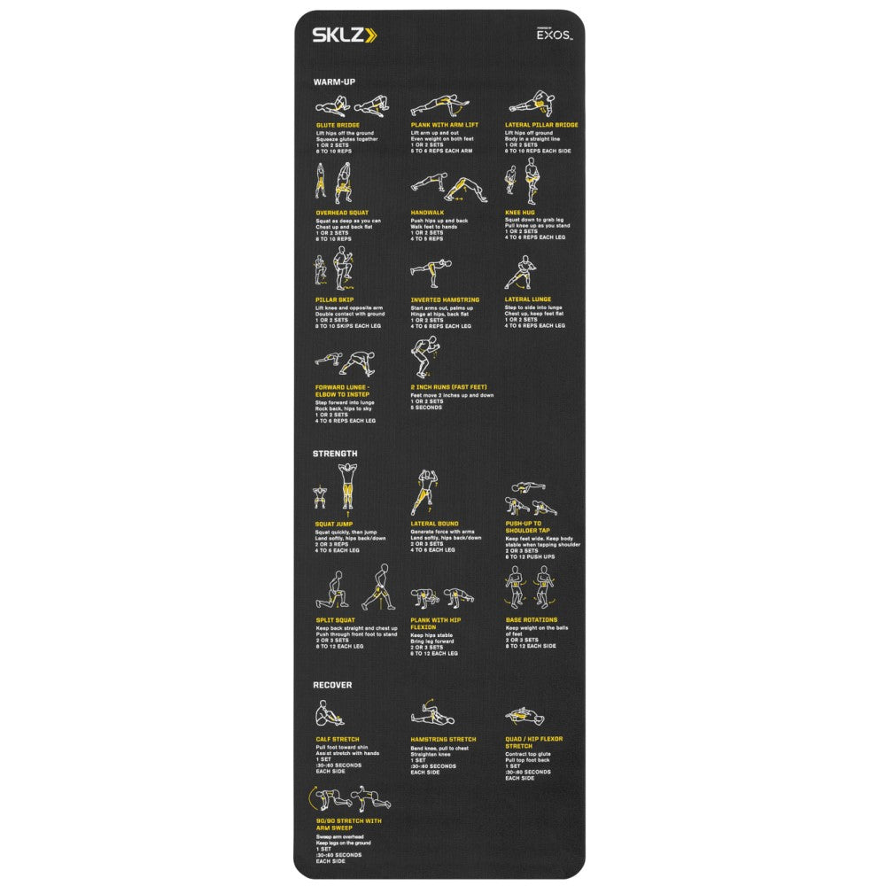 SKLZ Trainer Mat Sport Performance - Trainingsmatte Schwarz